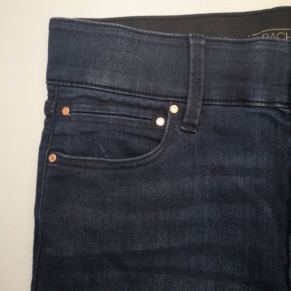 Rachel Rachel Roy Ladies Size 12/31 Dark Wash Slim Legs Blue Jeans - Picture 6 of 12